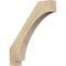 Ekena Millwork 4"W x 24"D x 28"H Imperial Rough Sawn Knee Brace, Douglas Fir BRC04X24X28IMP00RDF - alternate 1